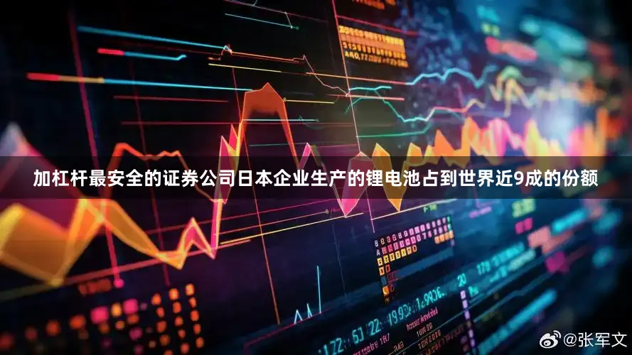 加杠杆最安全的证券公司日本企业生产的锂电池占到世界近9成的份额