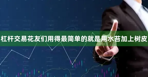 杠杆交易花友们用得最简单的就是用水苔加上树皮